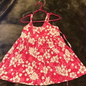 Hawaiian 🌺 pink dress spaghetti strap for summer